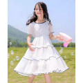 dress layer hard wrinkle (133005) - dress anak perempuan (ONLY 6PCS)